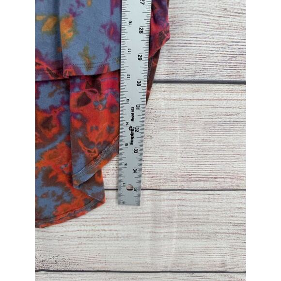 Kathmandu Imports Tie Dye T-Shirt Dress Women's Size Small Blue and Multicolor - Picture 11 of 11